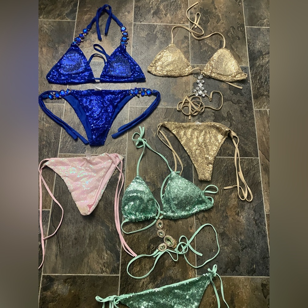 Sequin Bikini Set Collection